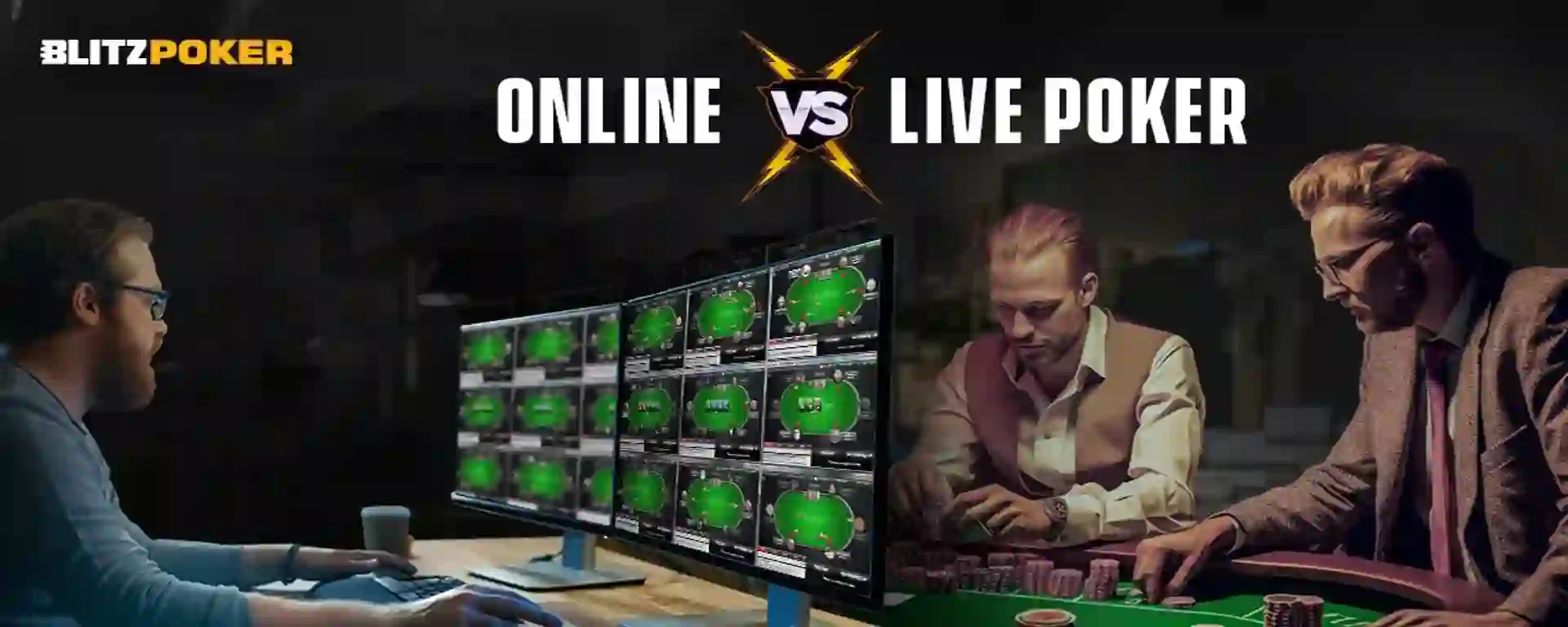 Online Poker vs Live Poker