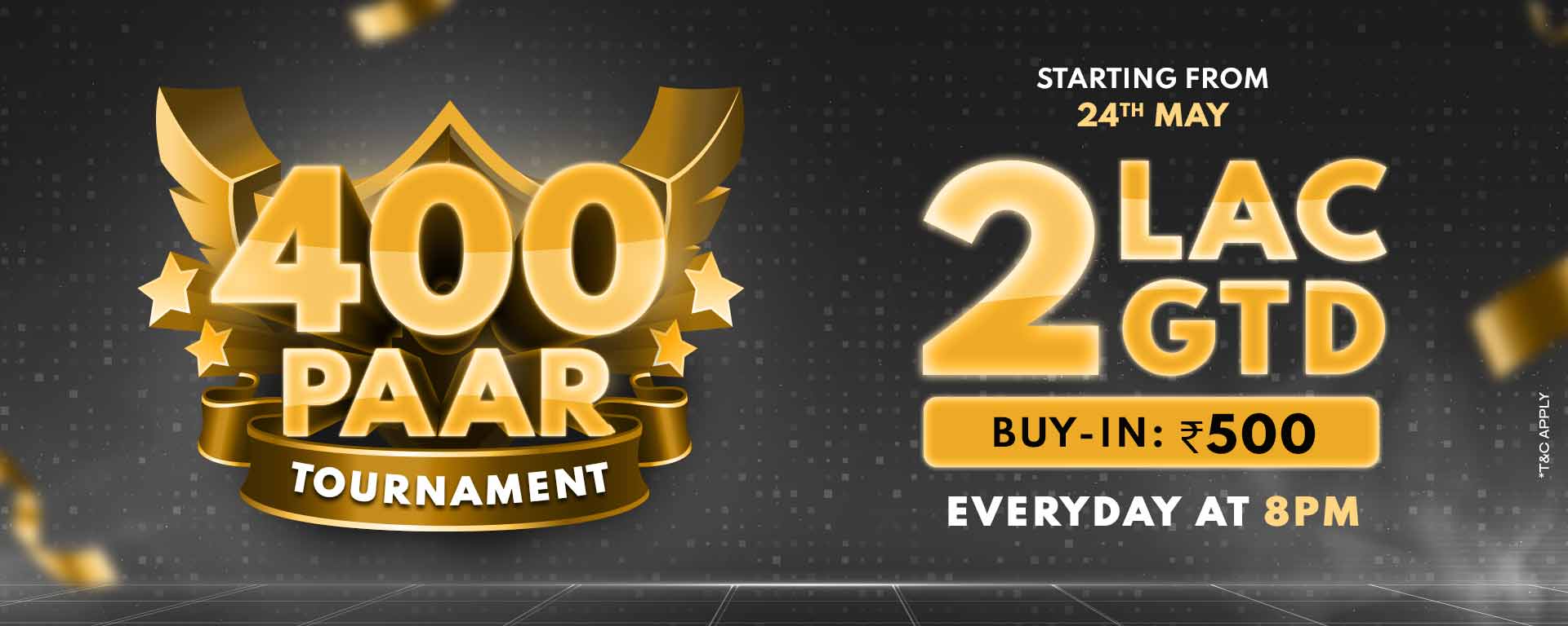 Get Ready to Win Big with the 400 PAAR Tournament on BLITZPOKER!
