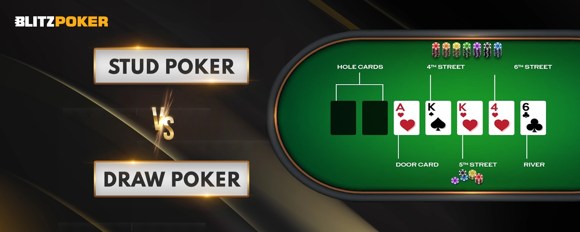 Difference Between Stud and Draw Poker